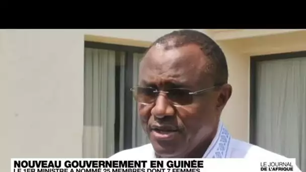 Nouveau gouvernement en Guinée : Le Premier ministre nomme 25 membres dont 7 femmes • FRANCE 24