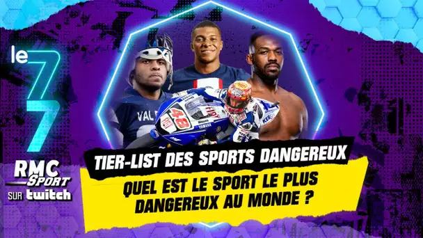 Twitch RMC Sport : Quel est le sport le plus dangereux au monde ? (Tier-list)