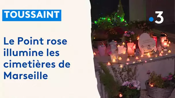 L'association le Point rose illumine les cimetières de Marseille