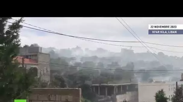 🇱🇧 Sud Liban : l’armée israélienne tire des obus au phosphore sur une zone proche d'une école