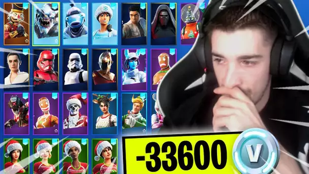 FORTNITE M'A RUINE EN 1 SEMAINE ... (Encore une fois) -36.000 V-bucks !