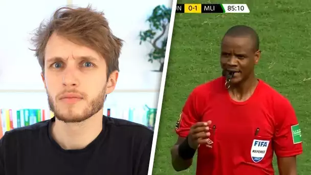 Jamais vu ça. (L'arbitrage de Tunisie - Mali)