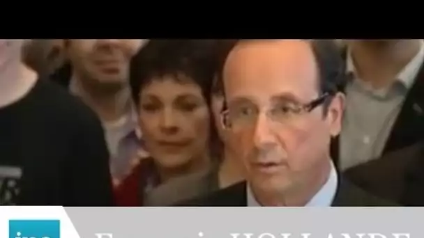 François Hollande candidat à la primaire socialiste - Archive INA