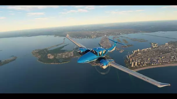 Retour du jeu vidéo Microsoft Flight Simulator : une prouesse technique "made in France"