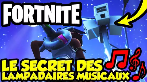 FORTNITE : LE SECRET DES LAMPADAIRES MUSICAUX !