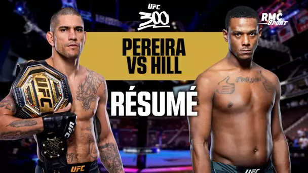 Résumé UFC 300 : Pereira-Hill, une séquence dingue pour un KO mémorable