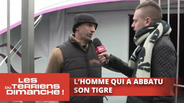 Jeremstar a retrouvé l'homme qui a abattu son tigre échappé dans Paris - Les Terriens du dimanche