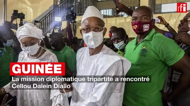 Guinée : la mission diplomatique tripartite a rencontré Cellou Dalein Diallo