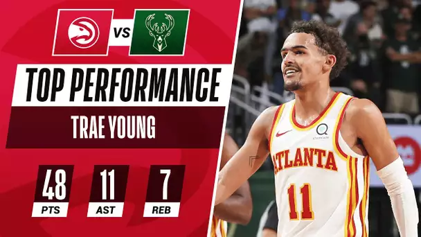 Trae Young GOES CRAZY For Playoff CAREER-HIGH 48 PTS & 11 AST In Huge Game 1 Win ! 👀