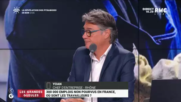 300 000 emplois non pourvus en France : "Il y a des métiers que personne ne veut faire ! »
