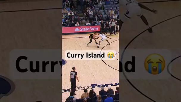 It Gets SCARY Trying To Guard Stephen Curry On An ISLAND! 🏝️👀| #Shorts
