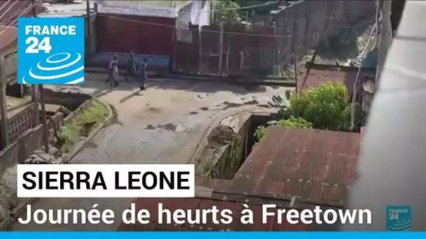 Sierra Leone : le gouvernement dit contrôler la situation après une journée de heurts à Freetown