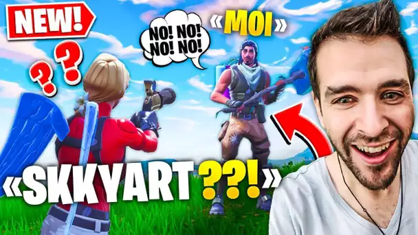 JE LUI FAIS CROIRE QUE JE NE SUIS PAS SKYYART AVEC MON ACCENT ! Fortnite Saison 8