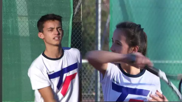 Hoan & Thi Lîen, deux petits prodiges du tennis qui évoluent à Trélissac