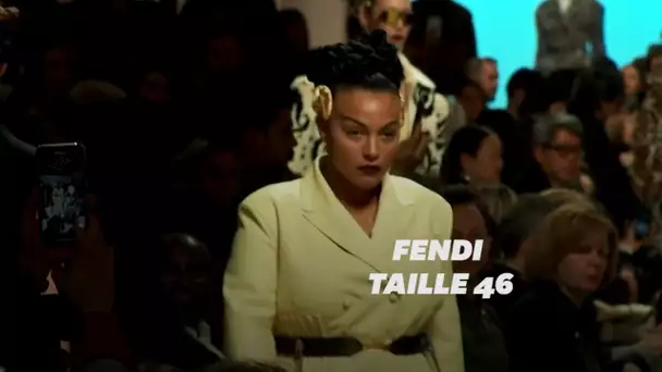 À la Fashion Week de Milan, Fendi se démarque avec une mannequin "plus size"