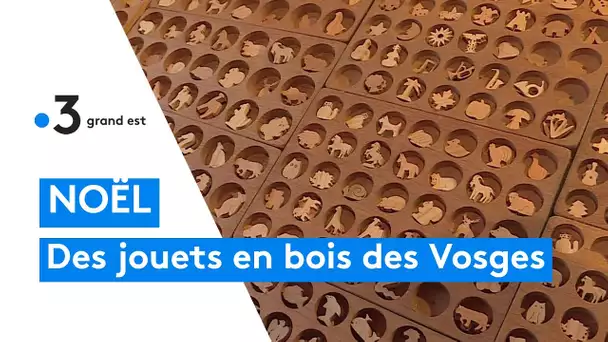 Noël : des jouets en bois des Vosges