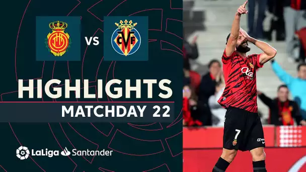 Resumen de RCD Mallorca vs Villarreal CF (4-2)