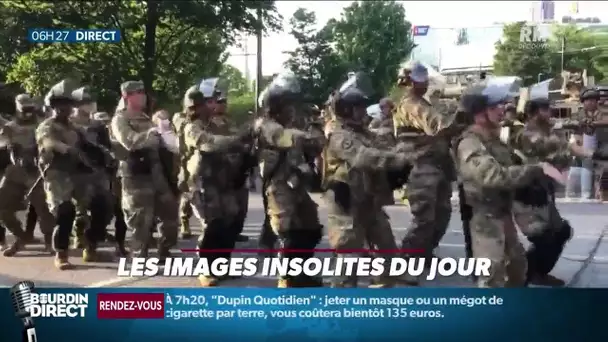 Quand la Garde nationale décrète le couvre-feu... En dansant la Macarena !