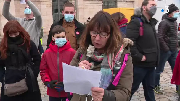 Une nouvelle manifestation à Besançon contre la "Loi sécurité globale"