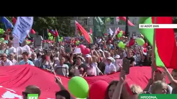 Biélorussie : rassemblements en soutien à Loukachenko à Minsk et Hrodna