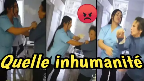 La vidéo d'une personne âgée frappée par une infirmière dans une maison de repos choque la toile