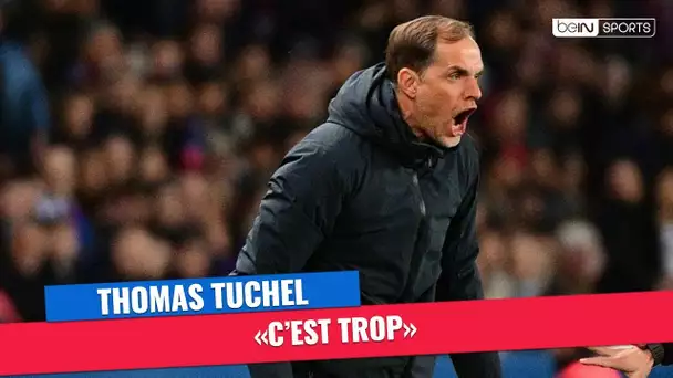 Thomas Tuchel fou furieux après la défaite du PSG contre Lille !