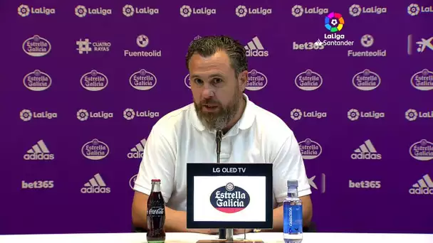 Rueda de prensa Real Valladolid Cf vs D. Alavés