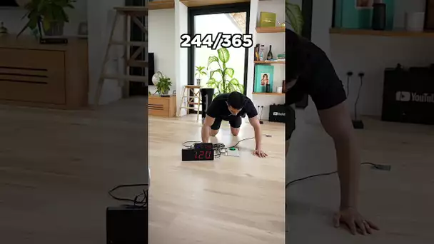 Day 244/365 one more push-up everyday during 1 year ! 🔥