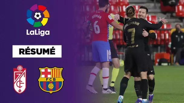 🇪🇸 Résumé - LaLiga : Le Barça et Messi font exploser Grenade