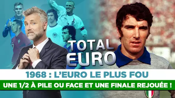 🏆 Total Euro : 1968 - Une 1/2 à pile ou face et une finale en deux matchs, l'Euro le plus fou