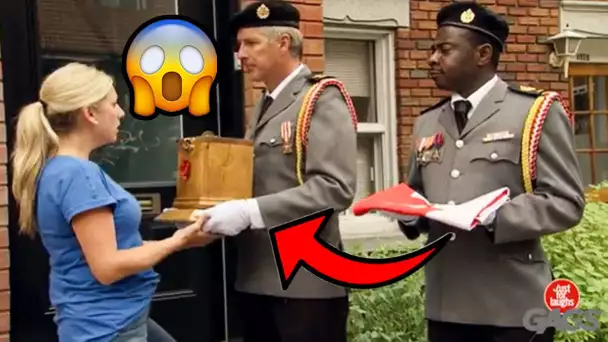 Un mari militaire surprend sa femme **Emotionnel** | Juste pour rire Gags