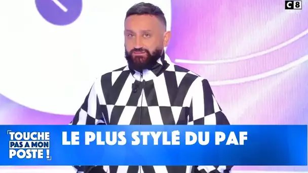 Cyril Hanouna remporte le trophée de "L'animateur de le plus stylé du PAF"