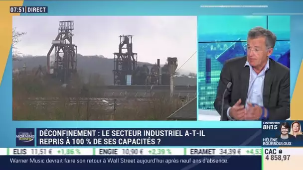 Philippe Darmayan (ArcelorMittal France): La production européenne d'acier a chute de 50%