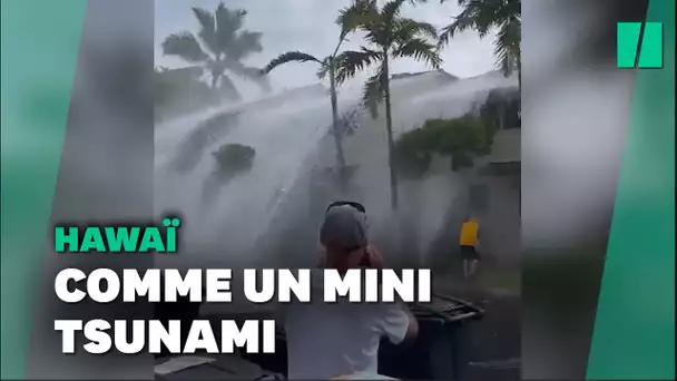 À Hawaï, des vagues géantes balayent le sud des îles