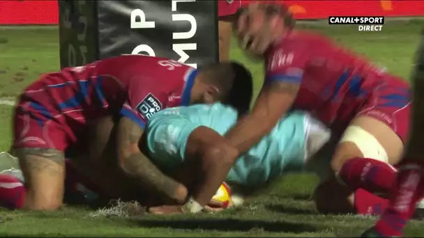 Pro D2 - L'essai de Taumoepeau face à Béziers