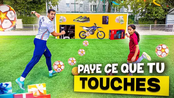 JE T'ACHETE TOUT CE QUE TU TOUCHE AVEC LE BALLON ! ( Myriam est trop FORTE)