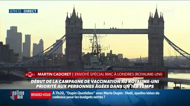 Le Royaume-Uni lance son "V-Day" de la vaccination contre le COVID-19