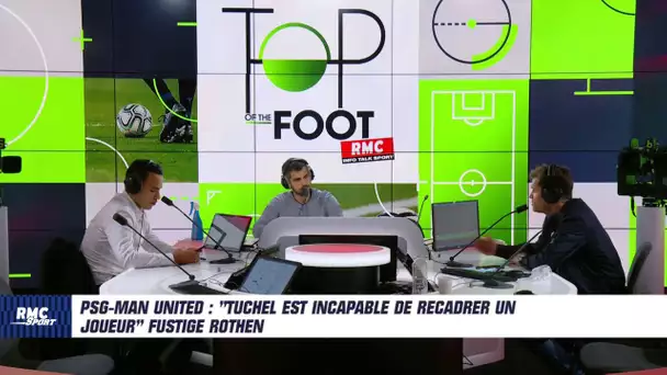 PSG-Man United : "Tuchel est incapable de recadrer un joueur" fustige Rothen