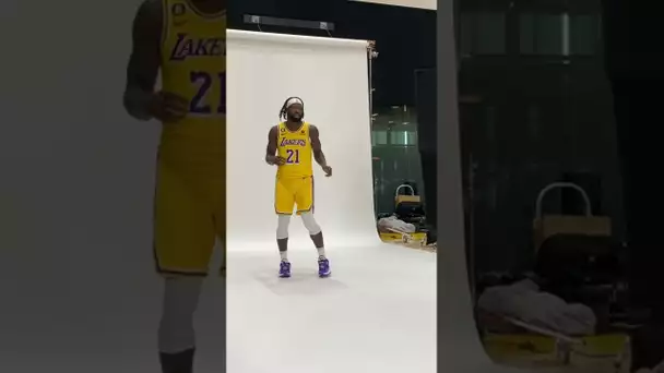 Patrick Beverley Joking Around At Lakers Media Day 😂 | #Shorts