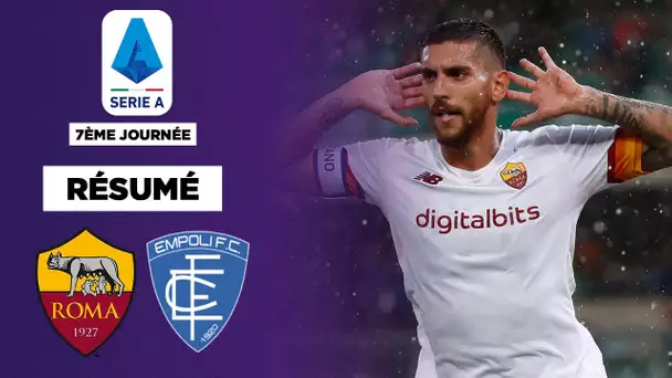 Résumé : La Roma relève la tête contre Empoli !