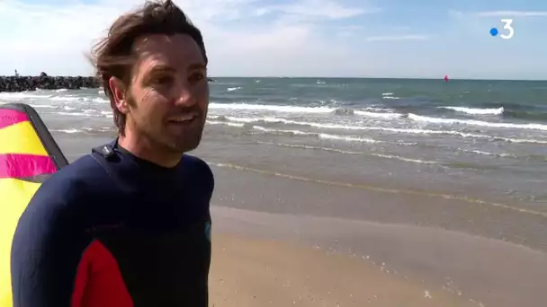 Aude-Hérault : les fans de sports de glisse ont retrouvé la mer... et les vagues