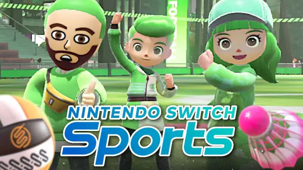 ON JOUE A TOUS NOS SPORTS PREFERES SUR NINTENDO SWITCH SPORTS !