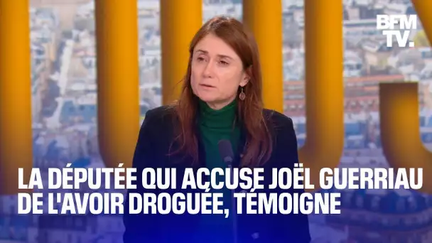 La députée Sandrine Josso, qui accuse le sénateur Joël Guerriau de l’avoir droguée, témoigne