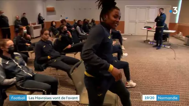 Les footballeuses du HAC