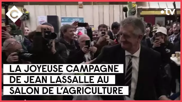 Jean Lassalle au salon de l'agriculture - C à vous - 03/03/2022