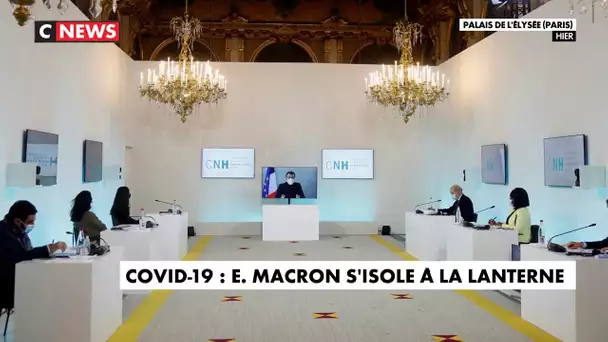 Covid-19 : Emmanuel Macron s'isole à La Lanterne