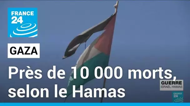 Intenses frappes israéliennes sur Gaza, près de 10 000 morts au total selon le Hamas • FRANCE 24