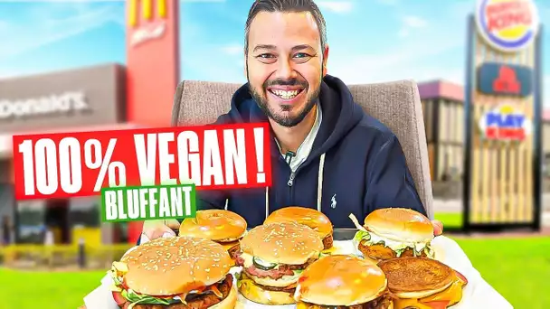 FAST FOODS VEGAN ✅ ❌ ?  Big Mac, Whooper, Filet O'Fish, ... Imitation parfaite ?