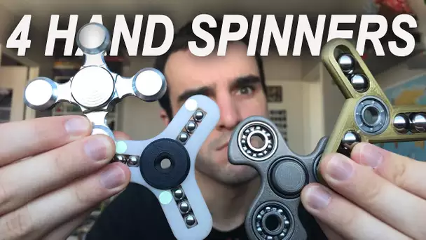 VOICI 4 HAND SPINNERS INTÉRESSANTS !