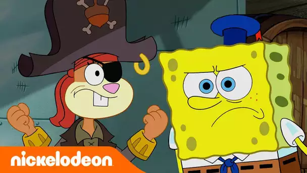 Bob l'éponge | Sandy la pirate! | Nickelodeon France